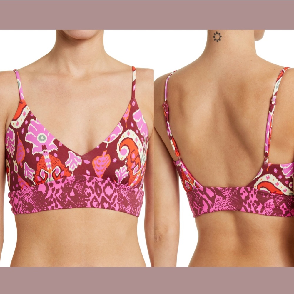 NWT‎ Maaji [ Large ] Marrok Daydream Reversible Bikini Top